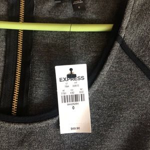 Express Gray Mini Dress